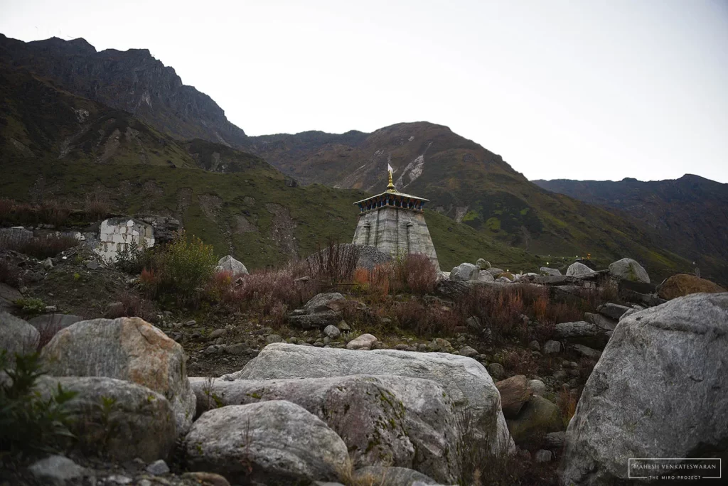 The boulders around Kedarnath