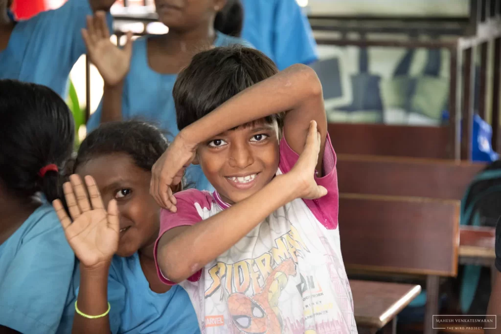 Prakash Rao School children